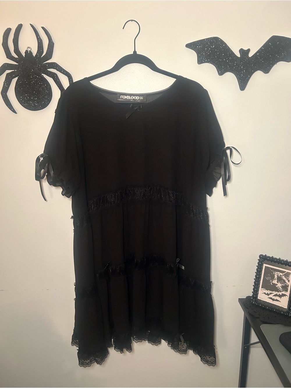 Foxblood Clarisse Babydoll Dress